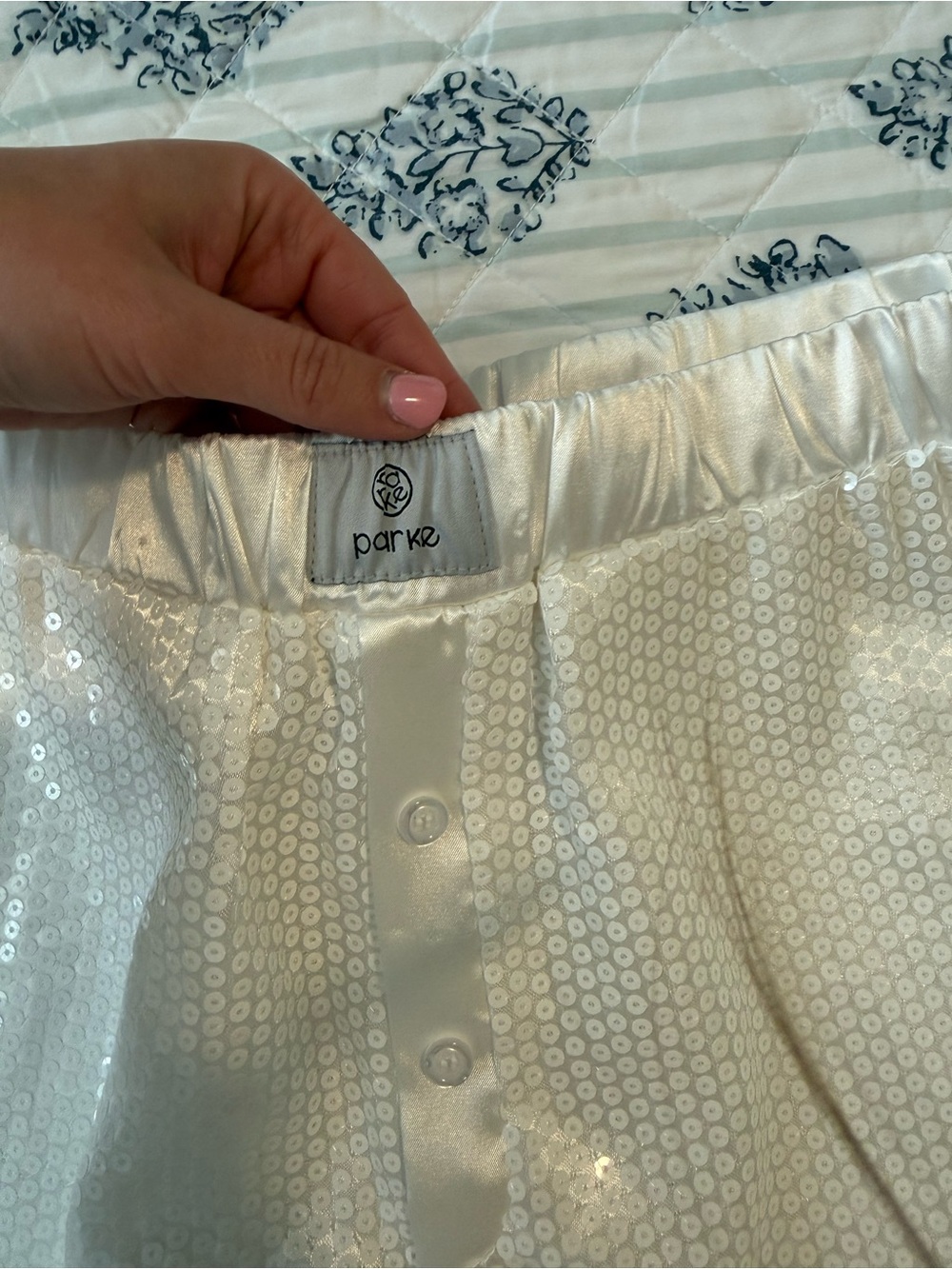Parke Sequin Shorts- read sizing! - Picture 2 of 5